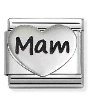 CharmsNomination Composable Silver serce z napisem mama (mam)  33011423.jpg